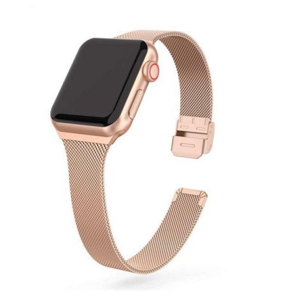 Mybandz APW381572 apple watch csatos milánói fém óraszíj /rosegold/
38/40/41 mm