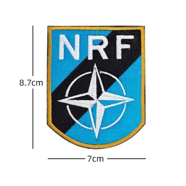 WARAGOD Hímzett patch NATO 01