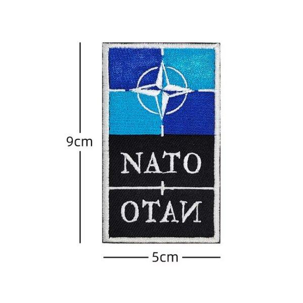 WARAGOD Hímzett patch NATO 05