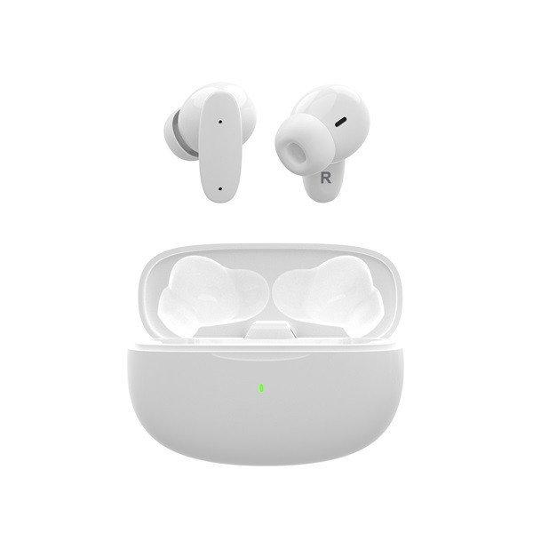 S-Link Fülhallgató Vezeték Nélküli - SL-TWS08 White (Bluetooth, ENC,
Type-C, 4x HD mikrofon, 40 óra, fehér)