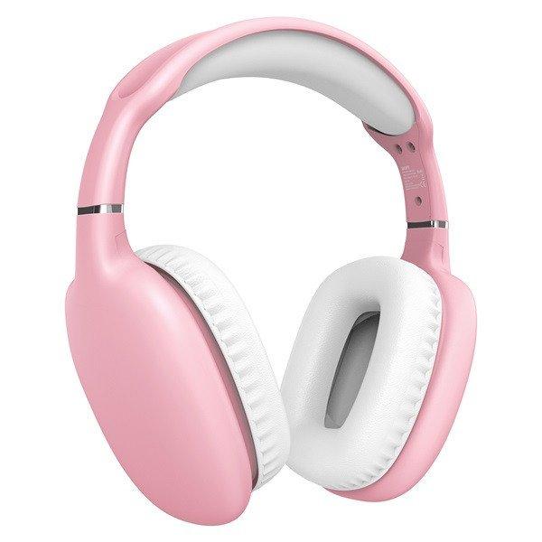 Snopy Fejhallgató Vezeték Nélküli - SN-BT43 Pink (Bluetooth/AUX hang.szab.,
mikrofon, rózsaszín)