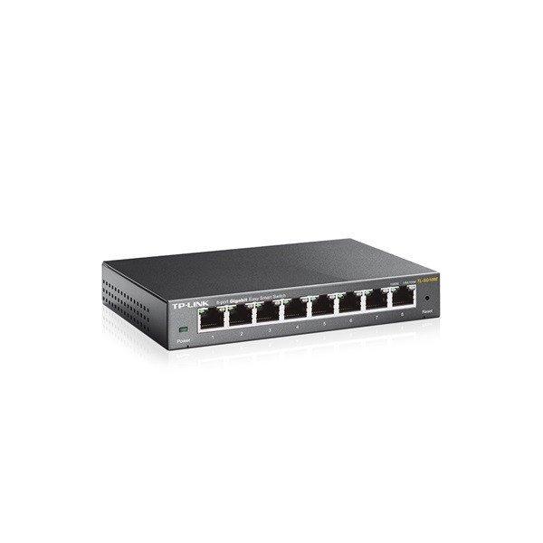 TP-Link Switch Unmanaged Pro - TL-SG108E JetStream™ (Easy Smart, 8 port,
1000Mbps)