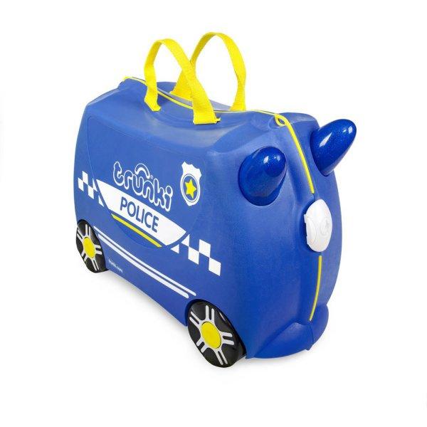 Trunki bőrönd Percy, a rendőrautó