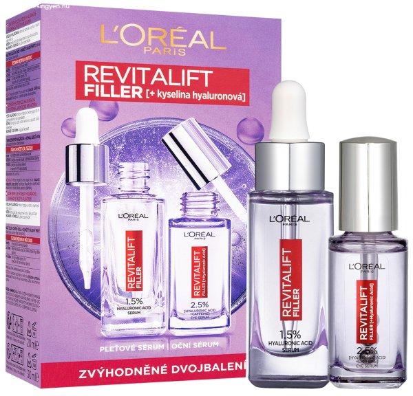 L'Oréal Paris Bőrápoló ajándékcsomag
hialuronsavval Revitalift Filler