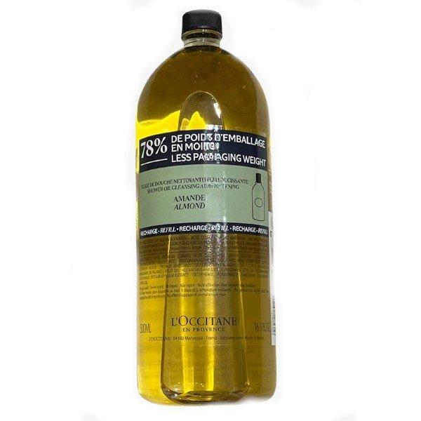 L'Occitane en Provence Csere utántöltő a zuhanyolajhoz Almond
(Shower Oil Ecorefill) 500 ml