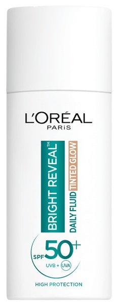 L'Oréal Paris Világosító tonizáló fluid SPF 50+
Bright Reveal (Daily Fluid) 50 ml