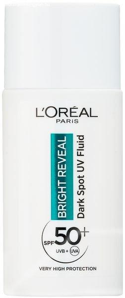 L'Oréal Paris Nappali Anti-UV fluid a sötét foltok ellen Bright
Reveal SPF 50+ (Dark Spot UV Fluid) 50 ml