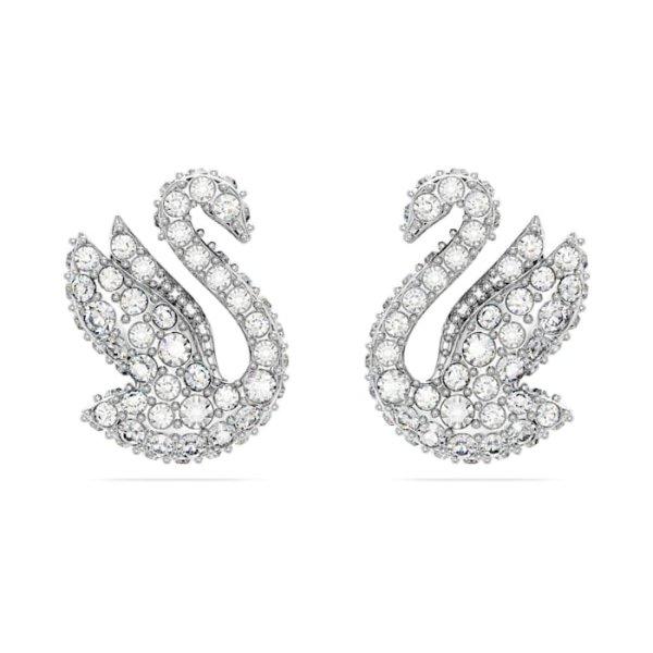 Swarovski Bedugós fülbevaló Hattyú Iconic Swan 5647873