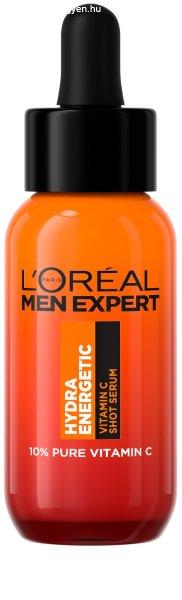 L'Oréal Paris Szérum a bőrfáradtság jelei ellen Men
Expert Hydra Energetic (Vitamin C Shot Serum) 30 ml