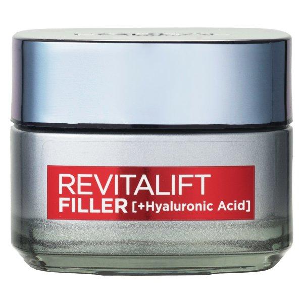 L'Oréal Paris Bőrfeltöltő
öregedésgátló nappali krém Revitalift Filler [HA] 50 ml