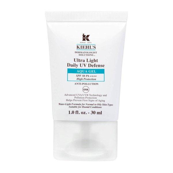 Kiehl's SPF 50 Ultra Light Daily UV Defense (Aqua Gel)Ultra könnyű
fényvédő gél 30 ml