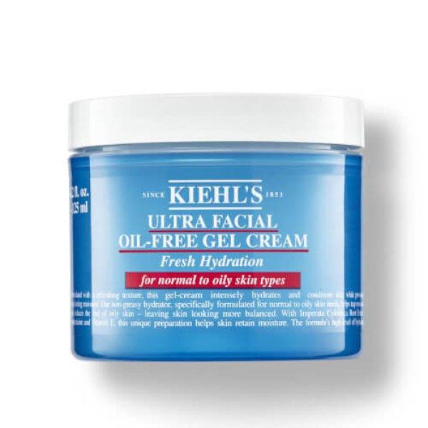 Kiehl's Könnyű hidratáló normál és zsíros
bőrre (Ultra Facial Oil Free Gel-Cream) 125 ml