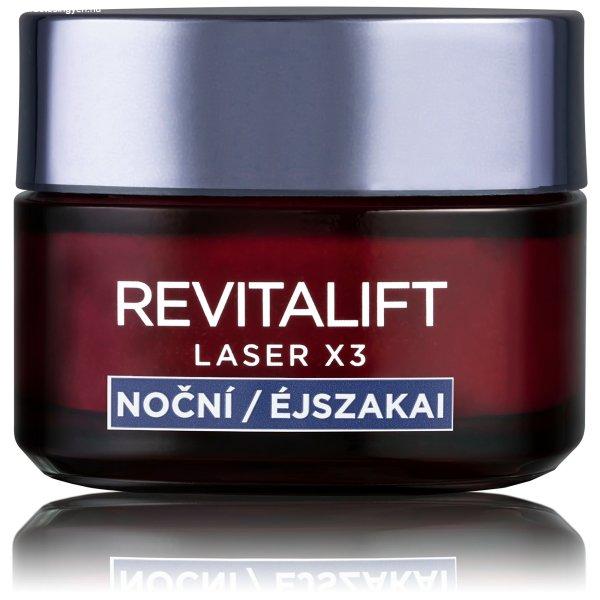 L'Oréal Paris Fiatalító éjszakai krém Revitalift Laser
X3 Night 50 ml