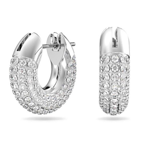 Swarovski Stílusos ezüst karika fülbevaló Dextera 5618306