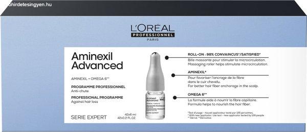 L'Oréal Professionnel Hajhullás elleni ápolás Série
Expert Aminexil Advanced 42 x 6 ml