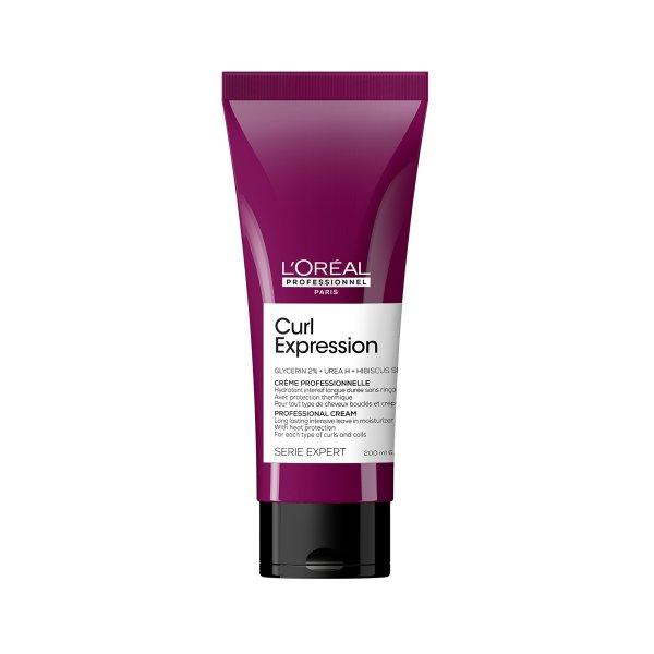 L'Oréal Professionnel Öblítést nem igénylő
krém göndör és hullámos hajra Curl Expression Long
Lasting Moisturizer (Professional Cream) 200 ml