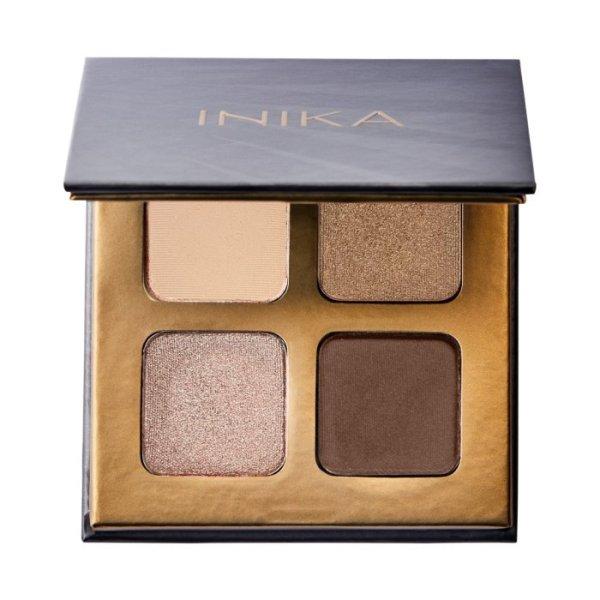 INIKA Organic Szemhéjfesték paletta (Eyeshadow Quad) 8 g Wind