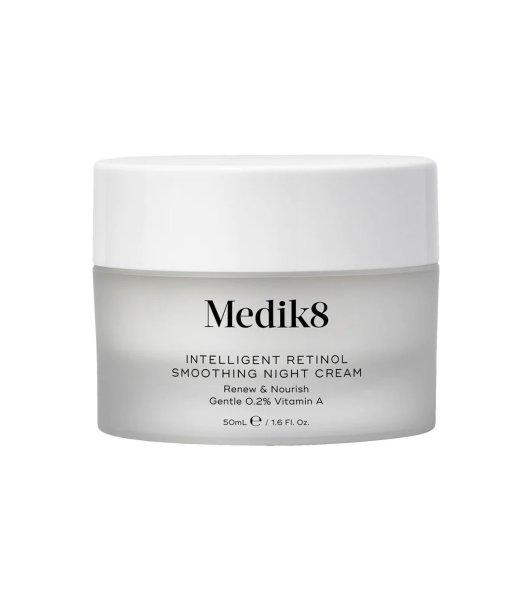 Medik8 Éjszakai bőrkisimító krém Intelligent Retinol
(Smoothing Night Cream) 50 ml