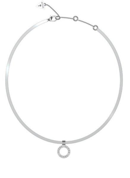 Guess Csodálatos acél nyaklánc Circle Lights JUBB03172JWYG