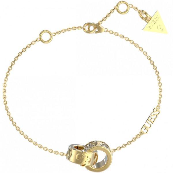 Guess Stílusos aranyozott karkötő 4G Forever JUBB03282JWYG 14,5
- 18,5 cm - D