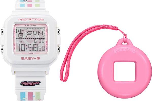 Casio Ajándék szett BABY-G+ THE POWERPUFF GIRLS collaboration model
BGD-10KPP-7ER (397) + tartalék tok medálként