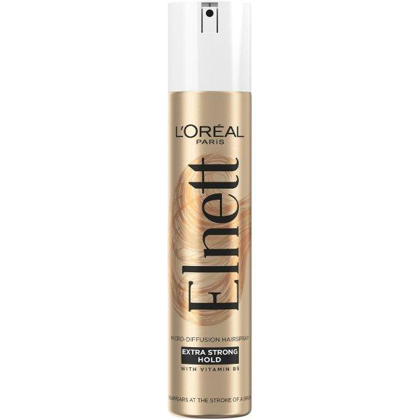 L'Oréal Paris Mikrodiffúziós hajlakk az extra erős
fixálásért Elnett (Micro-Diffusion Hairspray) 300 ml