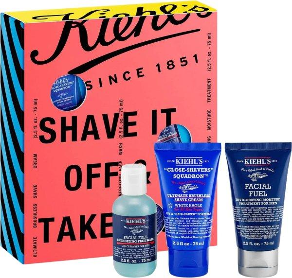 Kiehl's Ajándékcsomag Shave it Off & Take Off