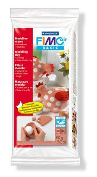 Gyurma, 500 g, levegőre száradó, FIMO "Air Basic", terrakotta
