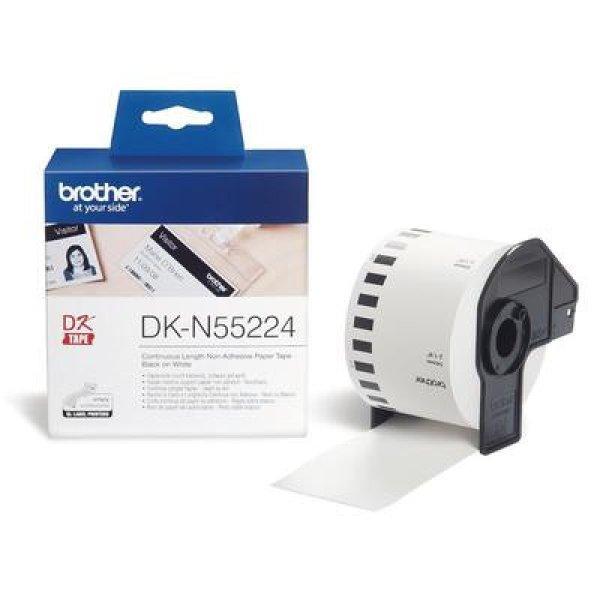 Brother DK-N55224 54 mm x 30,48 m fehér papírszalag tekercsben