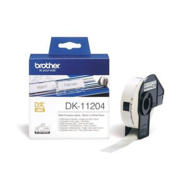 Brother DK-11204 etikett