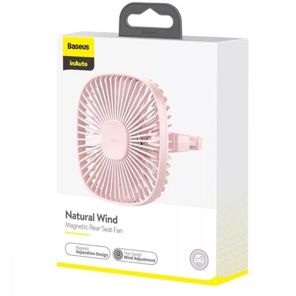 Autóventilátor / ventilátor Baseus Natural Wind (rózsaszín)