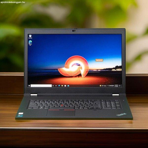 Csúcskategóriás Lenovo ThinkPad P17 XEON W-10885M/32DDR4/512M.2 SSD/NVIDIA
RTX 5000 16GB/FHD/17