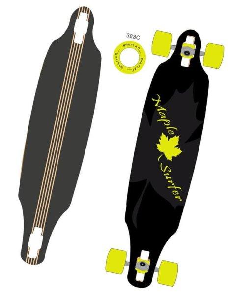 Maple Surfer 38' longboard gördeszka