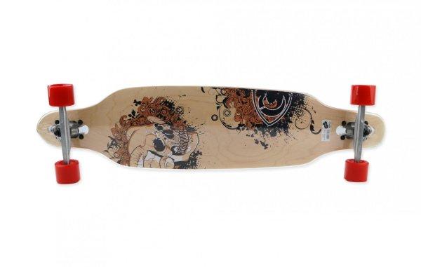 Skull 38" longboard gördeszka