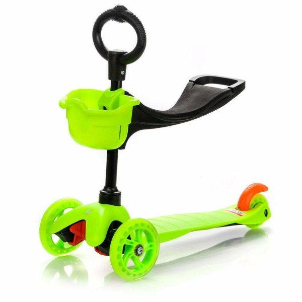 Three Wheel 2in1 roller - green