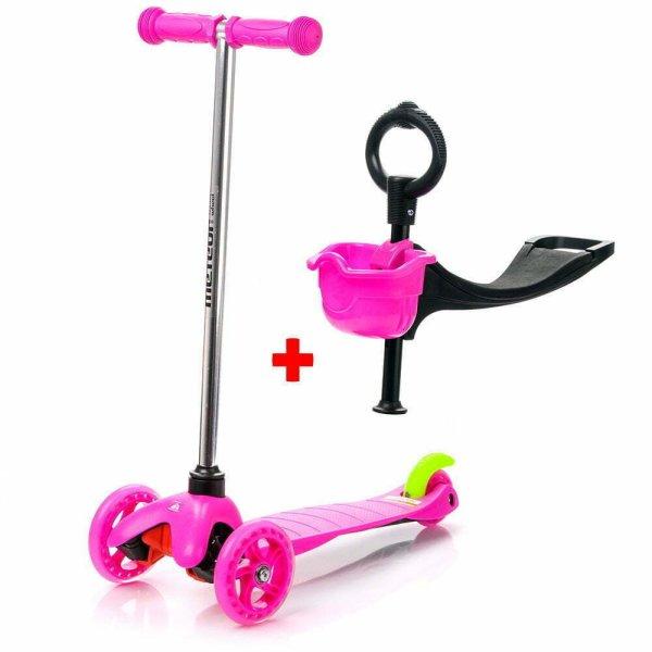 Three Wheel 2in1 roller - pink