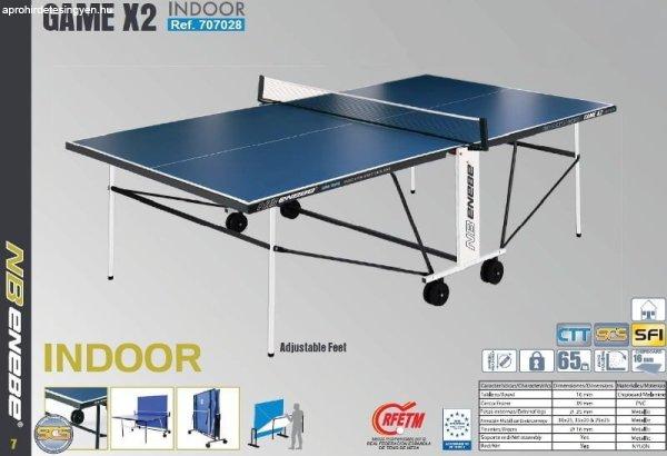 Game X2 beltéri ping pong asztal