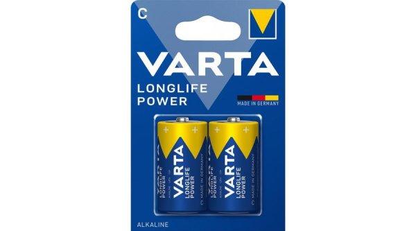 VARTA Longlife Power Alkáli Tartós Baby Elem C B2