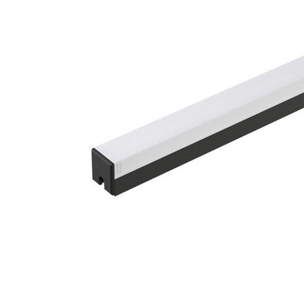 EL-28CR PROFILE FOR LED STRIP 2.5M OM, BLACK