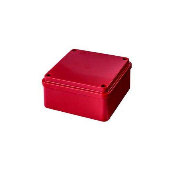 EC492 JUNCTION BOX 110X110X60 IP67 RED