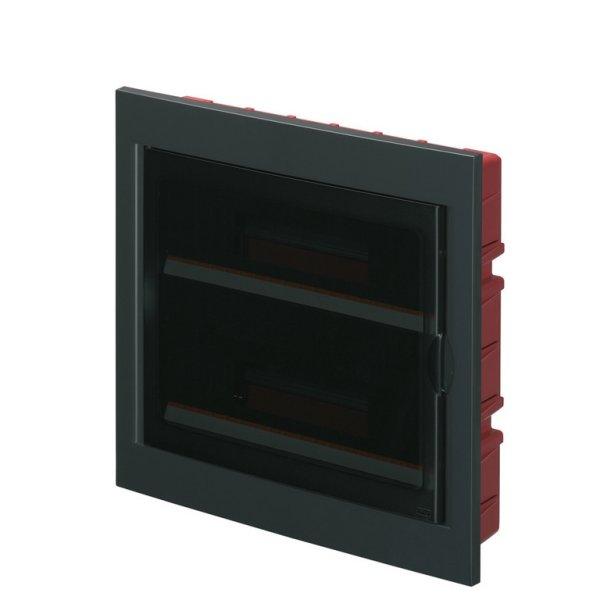 EC630 FLUSH MOUNT. ENCLOSURE 36 MOD. (2X18) BLACK