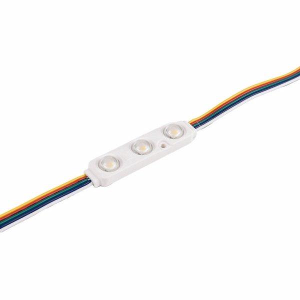 3LED OPTIC LENS LED MODULE 12V 2.88W RGBW