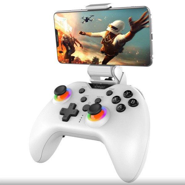 Bluetooth Gamepad iPega 9111B  Android/iOS/PS3/PS4/PC/N-Switch White