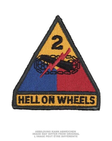 Mil-Tec US '2ND.ARM.DIV.' TEXTILE BIRD on WHEELS