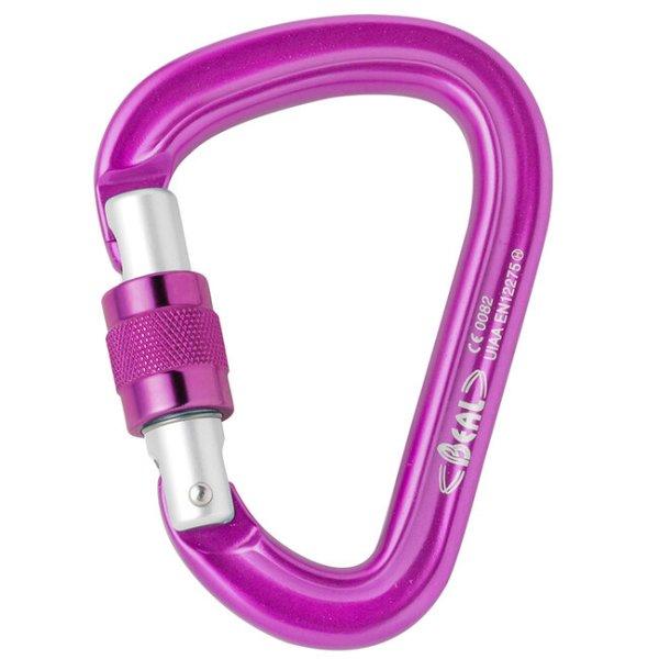 BEAL karabiner Be Safe, fukszia