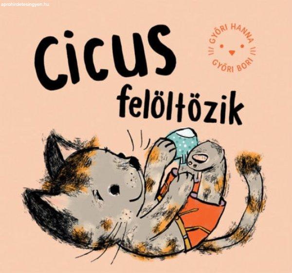 Cicus felöltözik