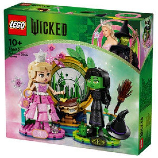 LEGO Wicked 75682 Elphaba és Glinda figurák