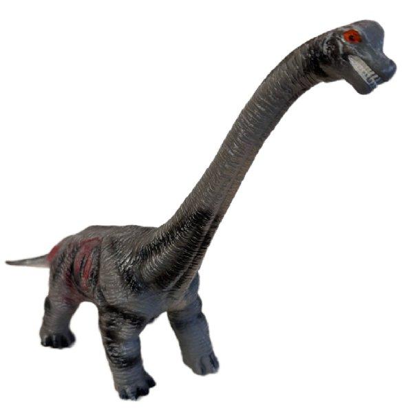 Élethű, üvöltő Brachiosaurus dinoszaurusz figura, 50 x 35  cm (BBJ)