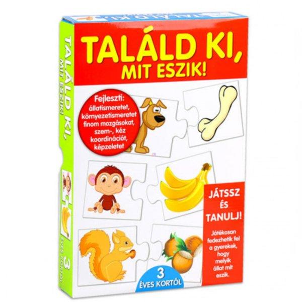 Találd ki, mit eszik! Oktató játék gyerekeknek (BBJ)