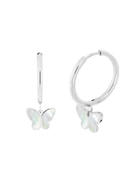 Preciosa Gyöngy fülbevaló Pillangók Mother of Pearl
Butterfly 7493 01